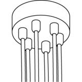 ROSETTE for textile cable