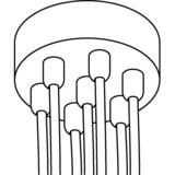ROSETTE for textile cable