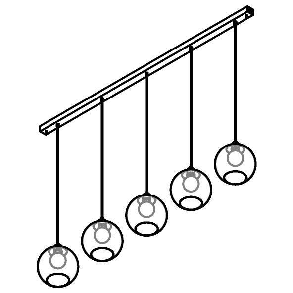 MOBY SH 5 OPAL GLASS